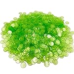 YH Poker 1000 Bingo Chips Markers Tokens - Plastic Discs Chip Counters Game Set, Great for Parties Classroom Game Night Bingo Hall-Green Color