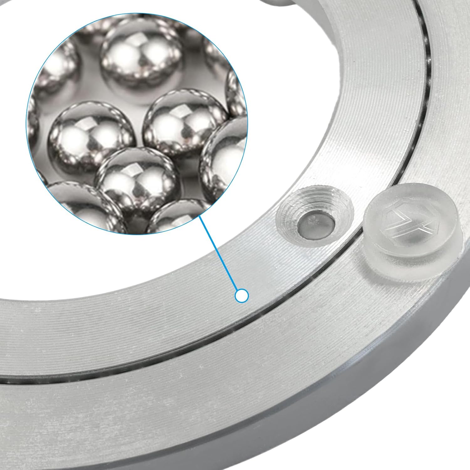 5-Inch Aluminum Lazy Susan, 1Pcs
