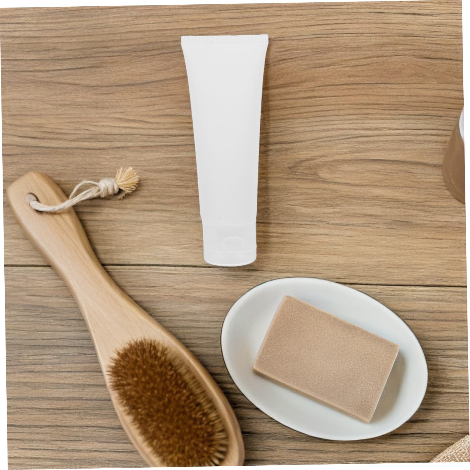 Ipetboom Kit 50 Pezzi Tubetti Trasparenti Ricaricabili da Viaggio 50ml in Pp e Pe, Bottiglie Compatte per Lozione, Shampoo e Dentifricio, per Uso Quotidiano e Viaggi