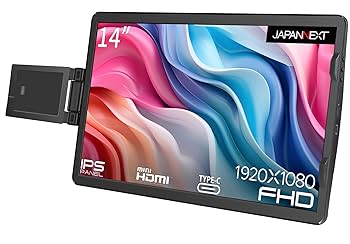 Amazon.co.jp: JAPANNEXT 14インチ モバイルモニター IPS パネル