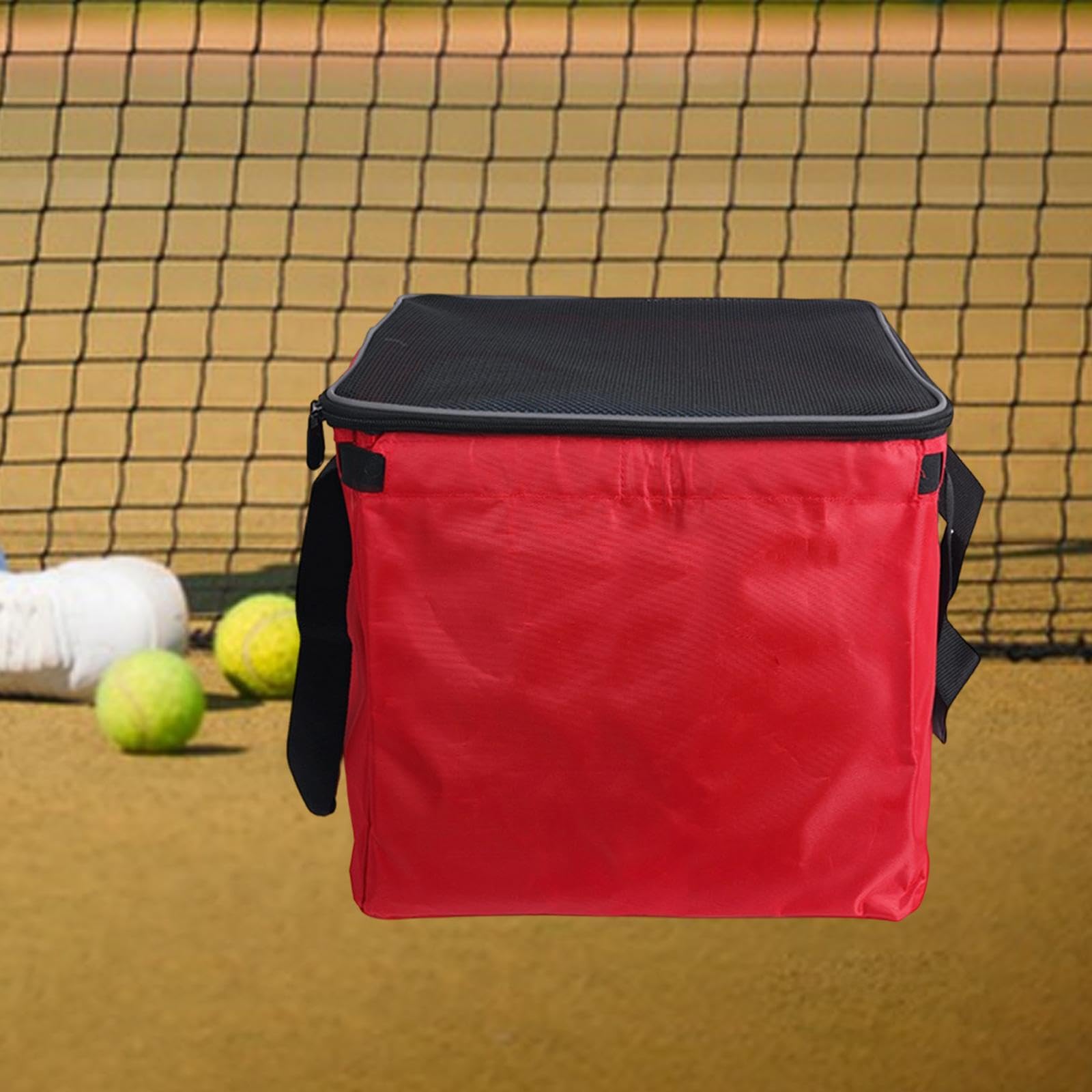 Perfeclan Bolsa para Carrito de Pelotas de Tenis, Compacta con Asa, Cesta de Almacenamiento de Nailon para 150 Pelotas