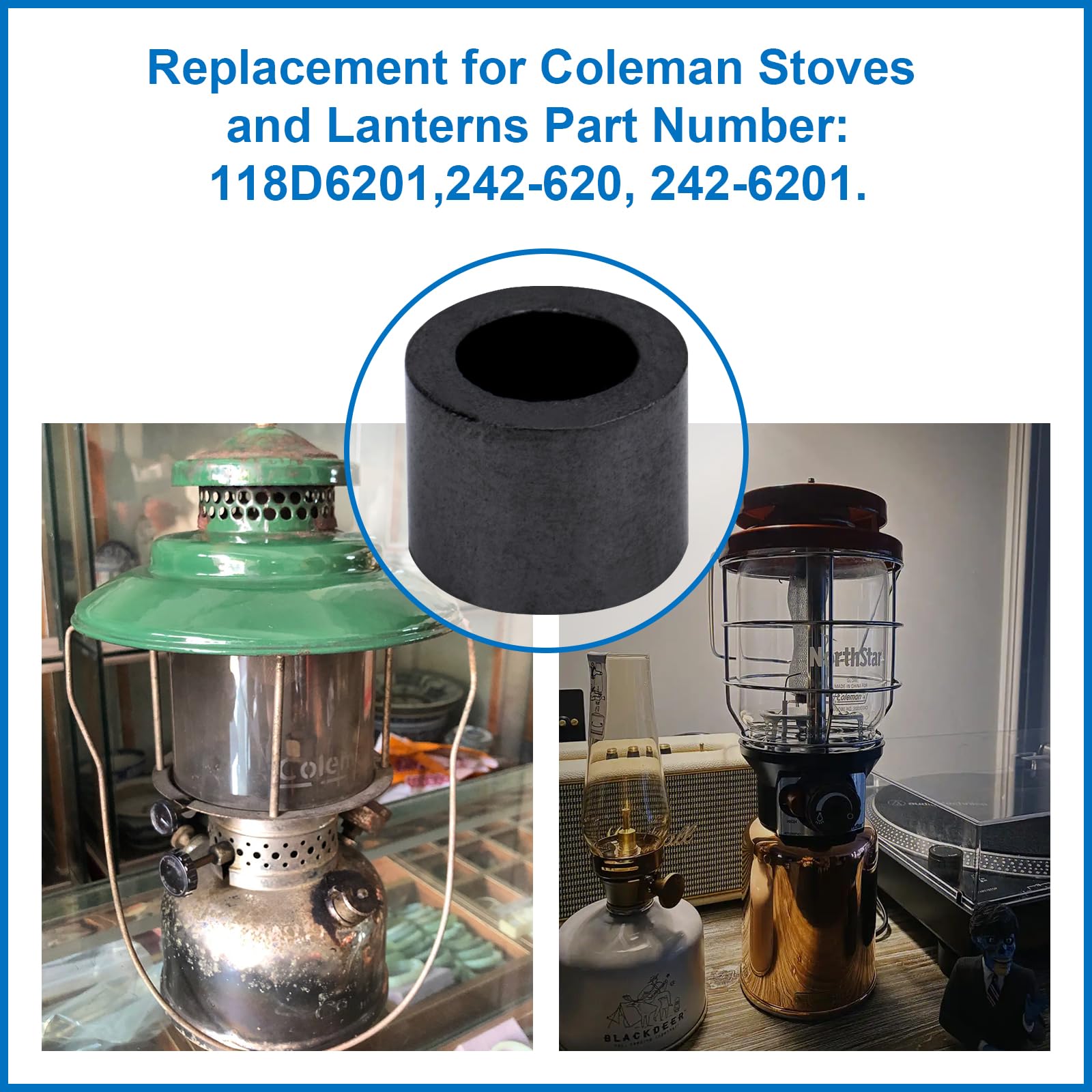 FIX ZHANG 118D6201 Valve Stem Packing for Stoves and Lanterns Replacement for Coleman 200A 228 400 500 501 etc