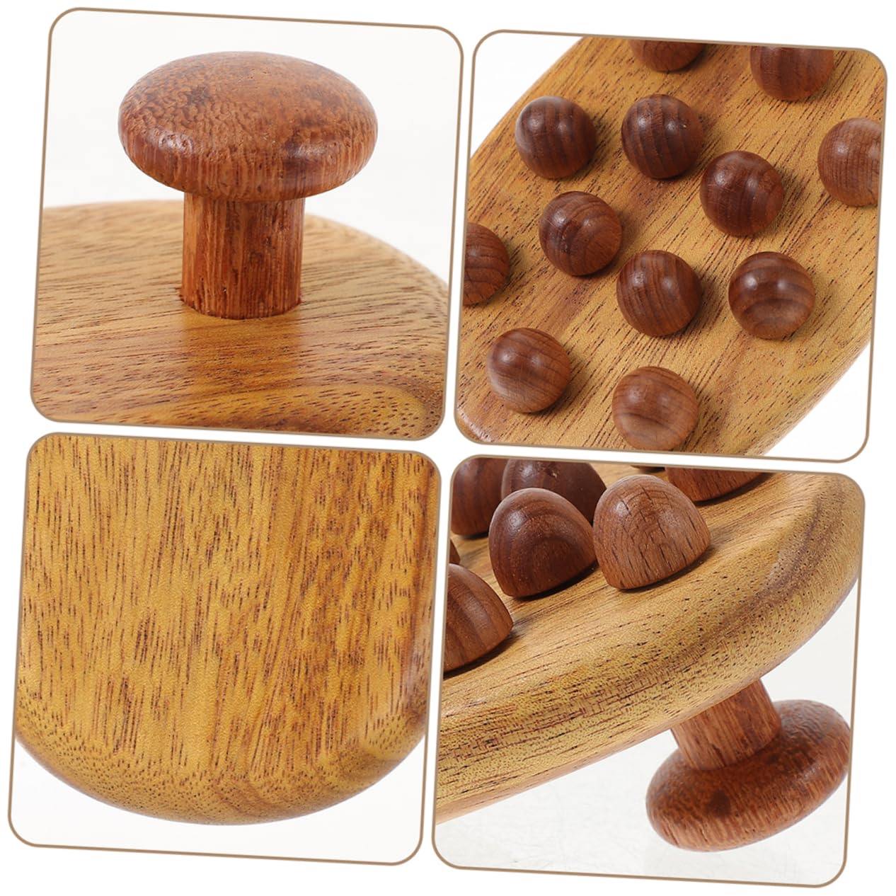 6piezas Peine De Masaje Para Cabelludo Sándalo De Cepillo Para Lavado De Cabello y Relajación Estimula La Circulación Sanguínea y Alivia Dolores De Cabeza