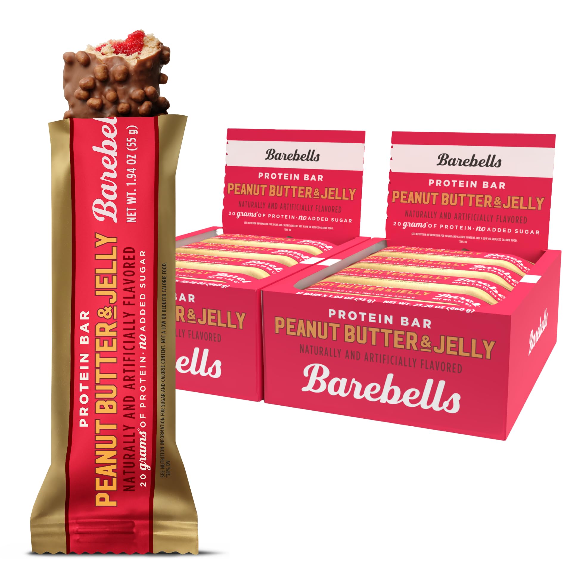 Barebells Vegan Protein Bars Caramel Choco Chip, 12-Pack — Amazon image 32