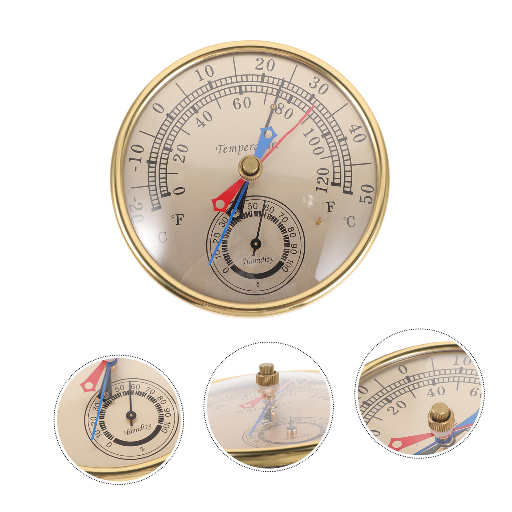 ibasenice 4 Pièces Thermomètre et compteur d'humidité capteur de température wifi thermomètres hygromètre sans fil jauge d'humidité thermomètre pour terrasse Plastique