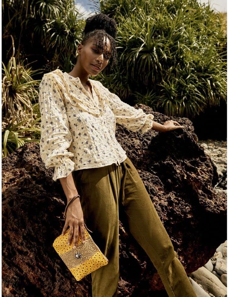 Myra Bag Bumble Leather & Hairon Bag S-4728 - Image 2