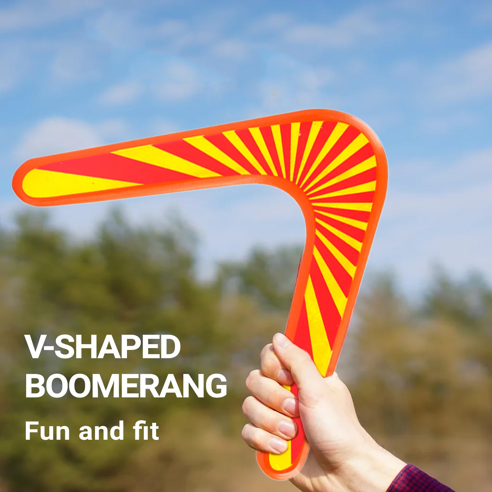 Boomerang Niños Juguete Volador Deportes al Aire Libre