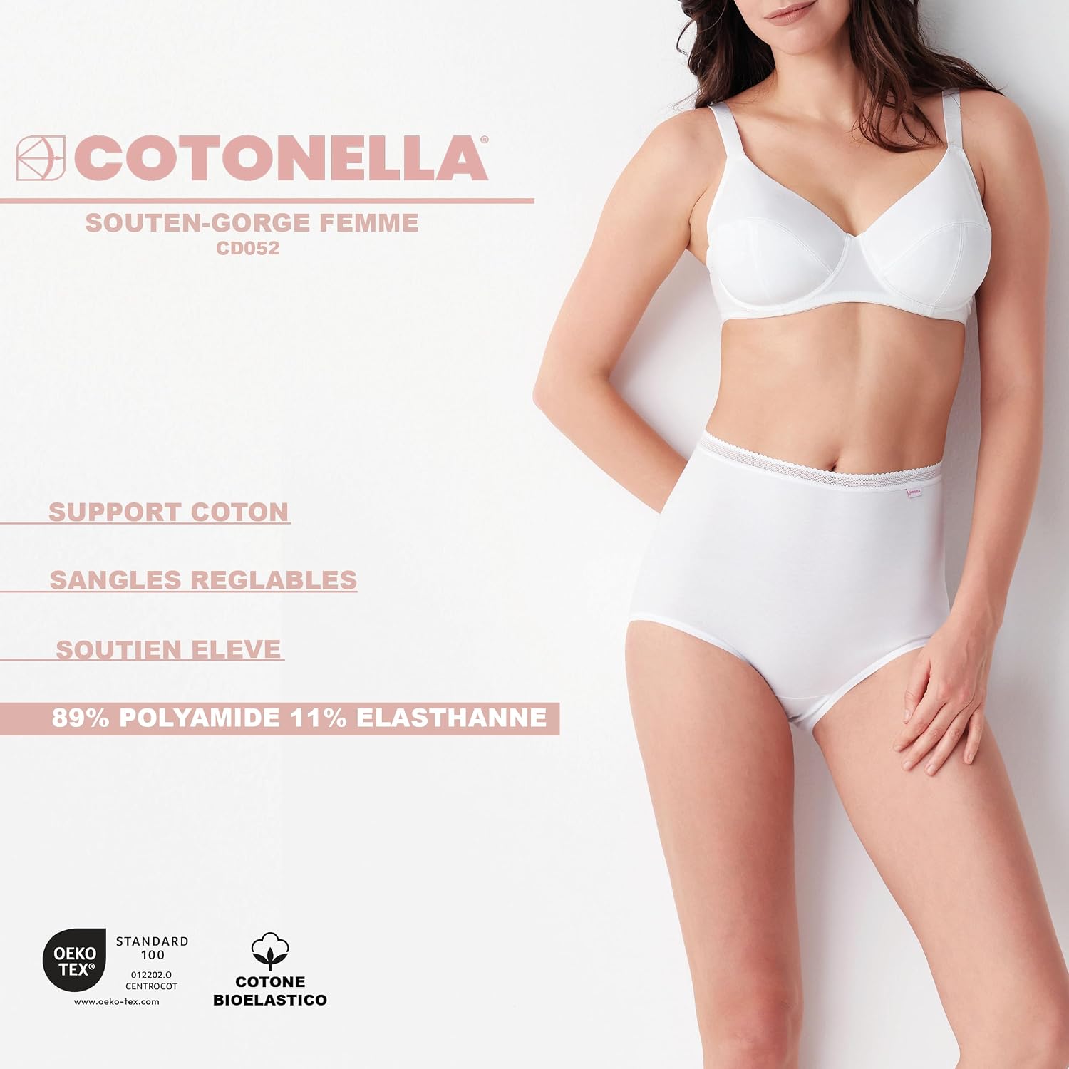 Soutien-gorge grand maintien microfibre Caminata - avec armatures Soutien-gorge grand maintien microfibre Caminata - avec armatures