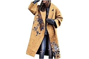 Amazon Essentials Women's Casual Notch Collar Wool Blend Coat