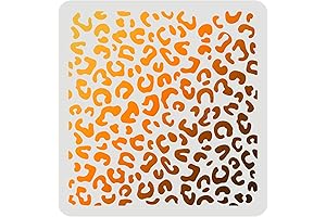 Leopard Inspired Lv Painting Stencils