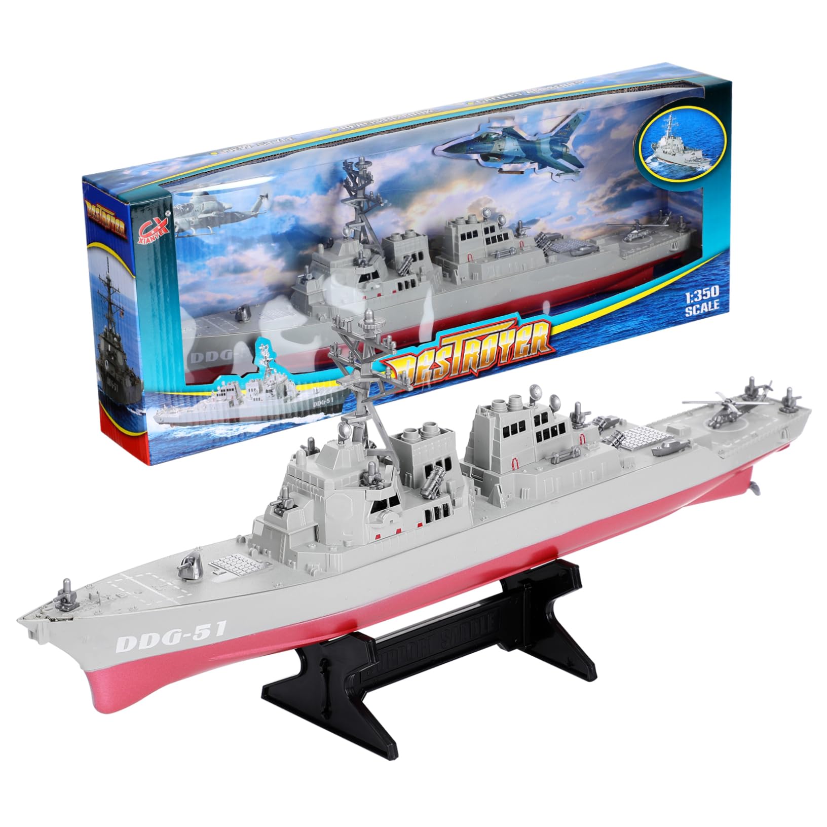 ERINGOGO Ship Model Decoration for Boys Birthday Fans for Table Bookshelf Desk Display