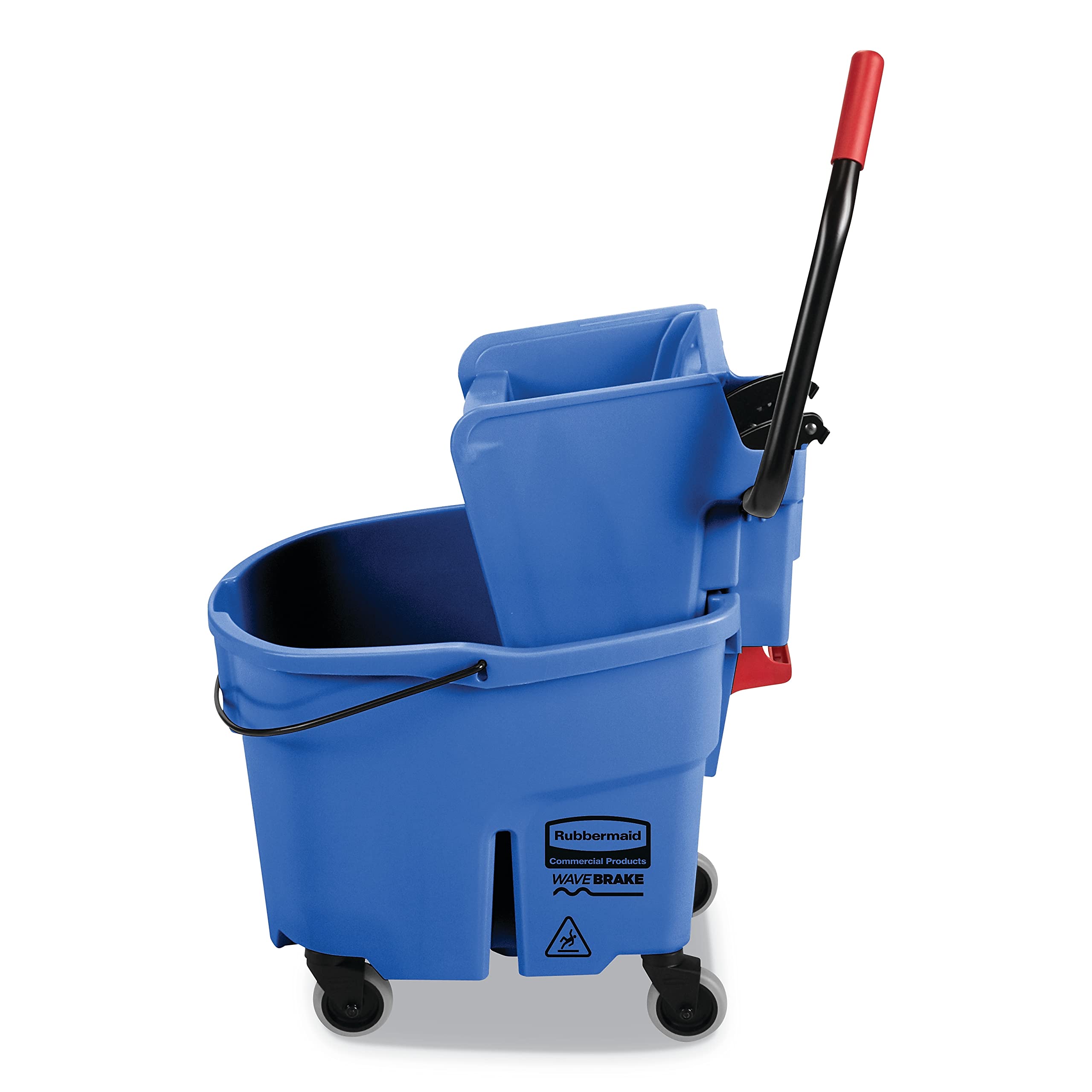Amazon.com: Rubbermaid FG758888BLUE WaveBrake 2.0 Bucket/Wringer