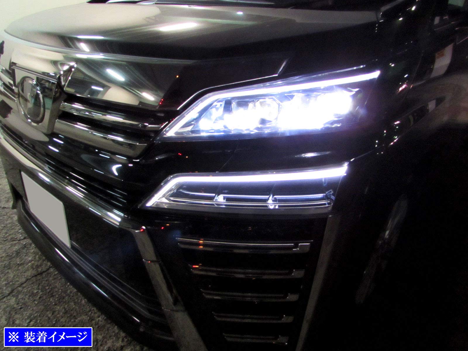 BRIGHTZ 35-679☆美品☆LED AGH30W ヴェルファイア HV 左ヘッドライト 