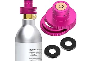 Split CO2 Quick Adapter for Sodastream: Connect Old Blue CO2 Cylinder to Terra/Art/DUO/E-DUO Water Makers
