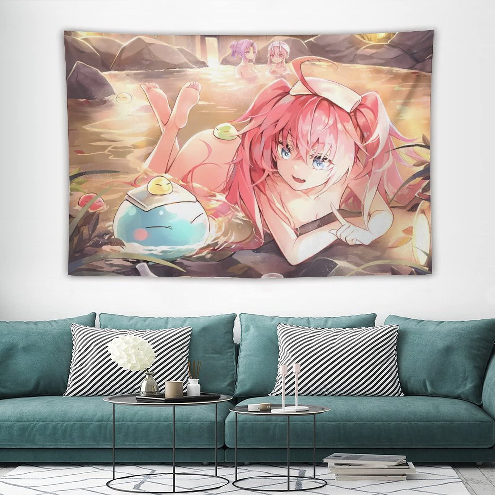 転スラ　リムル&ミリム　高級額縁ポスター　２点 転スラリムル&ミリム高級額縁ポスター2点