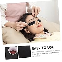 Vista 7 de minkissy Almohadillas de espuma para ojos, cinta de maquillaje, suministros de extensión de pestañas, cinta de microporos, 5 rollos de cinta