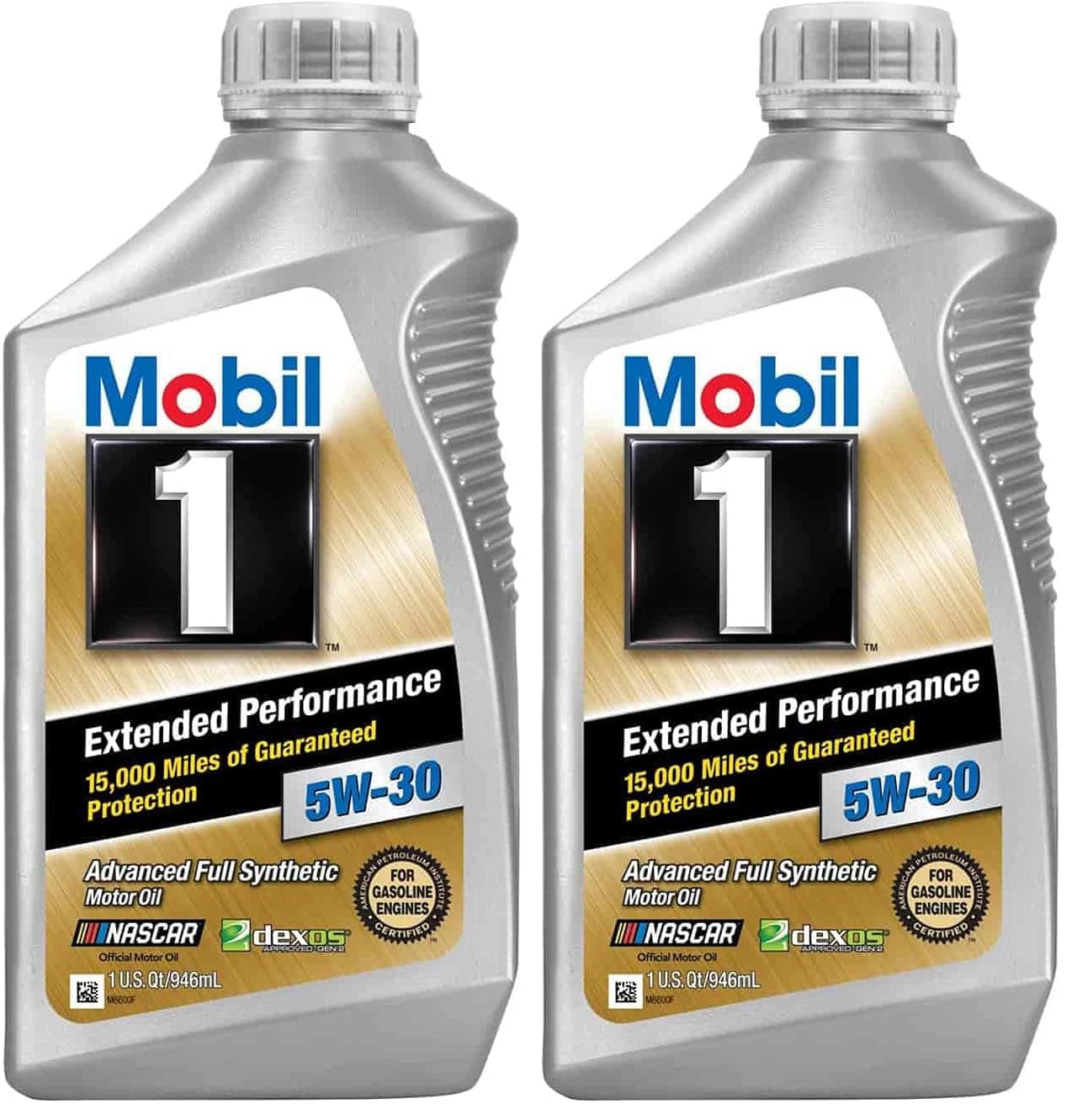 Mobil 1 98KE65 5W-30 Extended Performance Synthetic Motor Oil 1 Quart (Pack of 2)