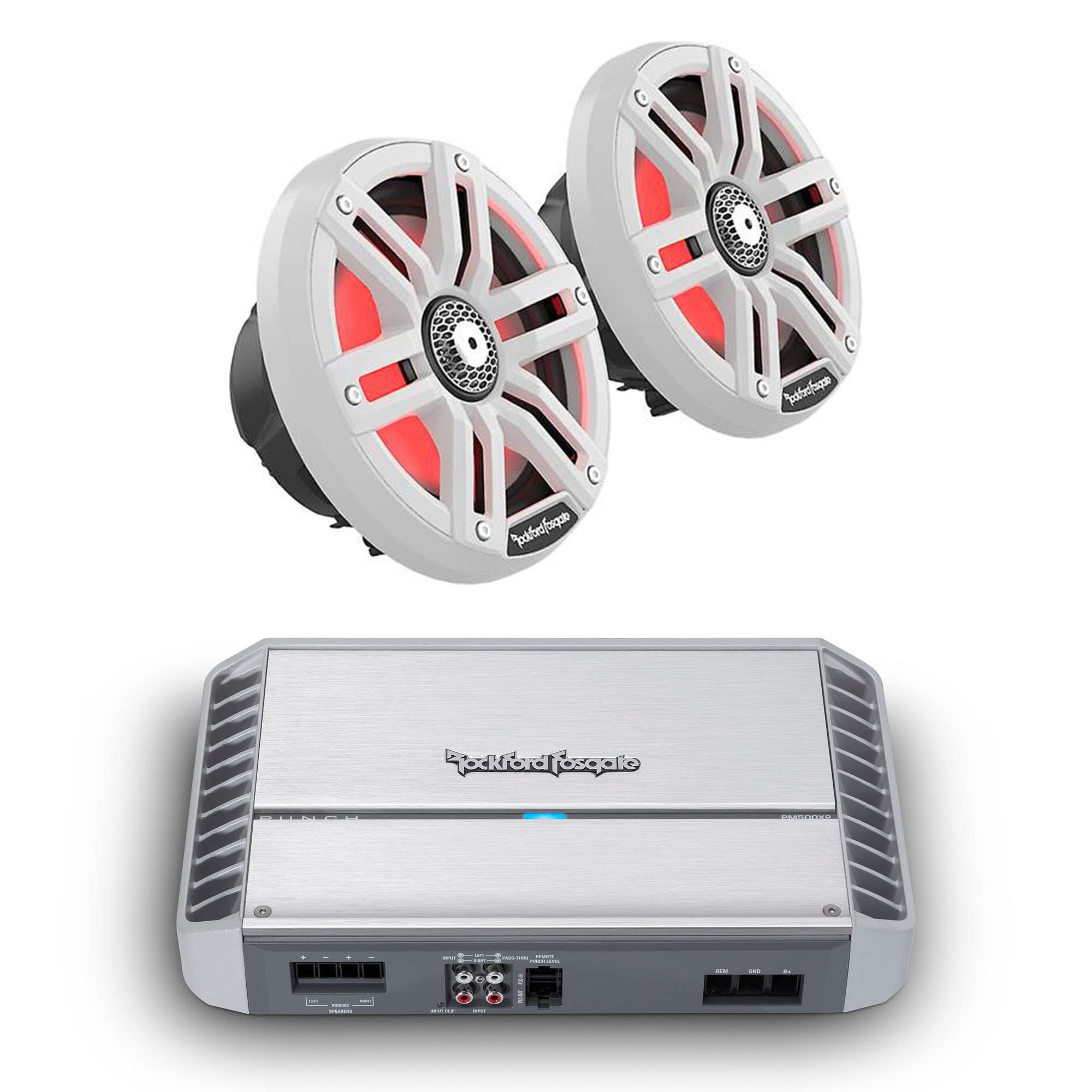 Amazon.co.jp: Rockford Fosgate - M2-65 6.5インチ ホワイト マリン