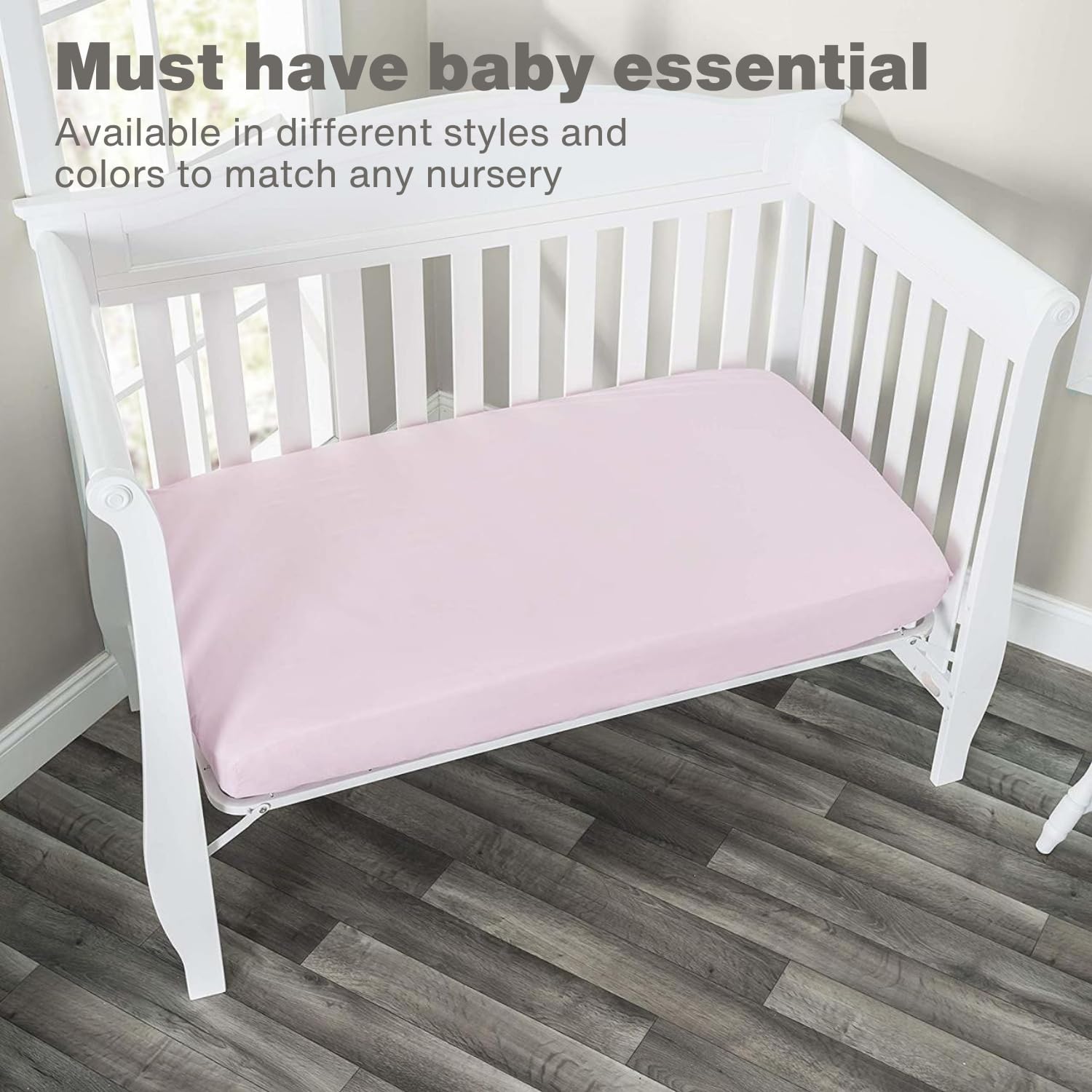 Lot De 2 Draps Housse Bébé - Microfibre Douce Et Respirante - Taille 82x41 Cm - Pour Poussette, Berceau Et Matelas à Langer