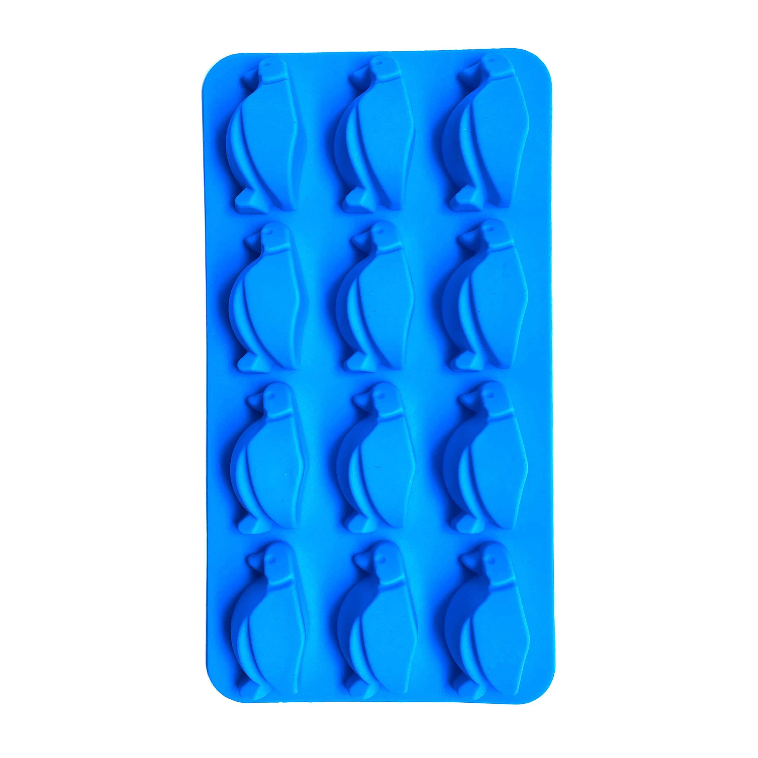 Funny Shaped Chocolate Mold Tray Silicone, Ice Cube Tray pudding, jelly candy ( PENGUIN )