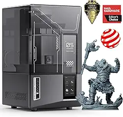 ELEGOO Impressora 3D de resina Mars 5 Ultra 9K, nivelamento automático inteligente, detecção inteligente, transferência por WiFi, tamanho de impressão de 153,36 x 77,76 x 165 mm³