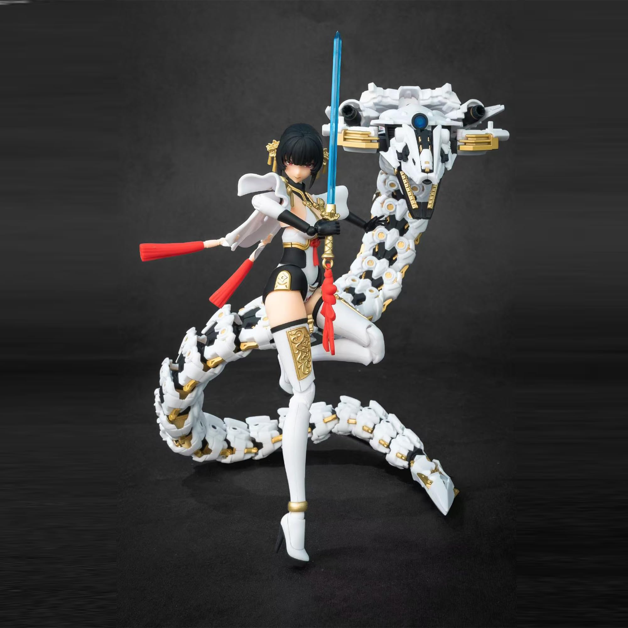 TOYVERSE CANG-Toys 1/12 Model Kit Twelve's War, Seven Suns Day, Anger Samael, Movable Joints Character Model, Age 15+ - Image 4