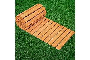 8FT Roll Out Wooden Garden Pathway