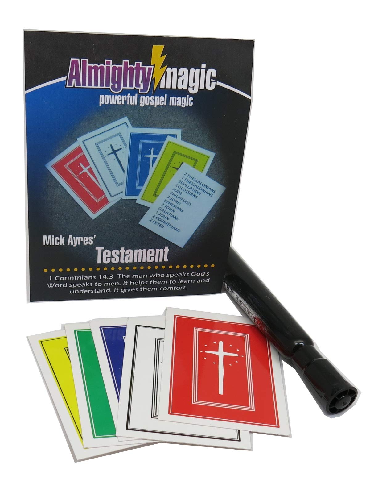 Trickmaster Almighty Magic Testament- Mick Ayres'-- Powerful Gospel Magic!
