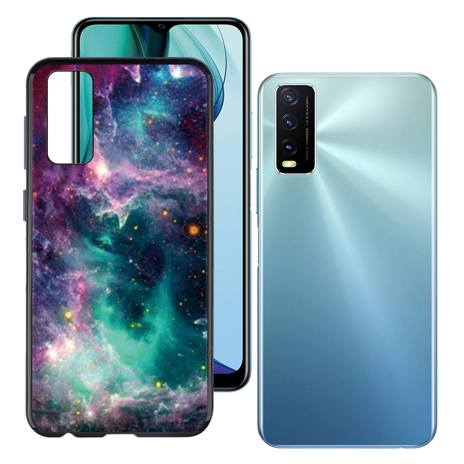 ZXLZKQ – Cover Trasparente + Vetro Temperato Per Vivo Y11s (6,51″) – Kit Protezione 2 In 1