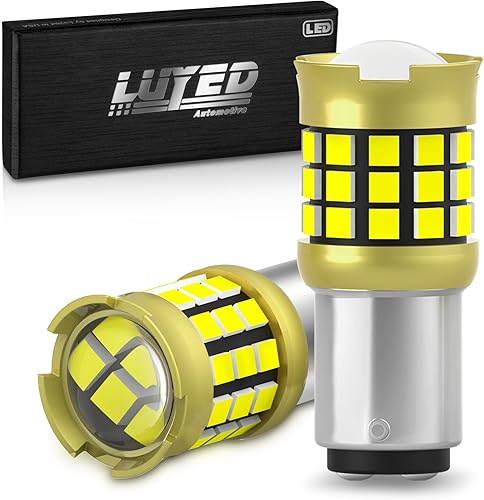 Miniatura 20 de LUYED 2 bombillas LED 3056 3156 3057 3157 de 900 lúmenes, súper brillantes, 3014 78-EX chipsets, utilizadas para refuerzo de luces de reversa, luces