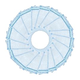 Wudygirl 100PCS Sheer Organza Bags - 5x7 Inch Drawstring Jewelry & Candy Favor Bags for Wedding Party (Sky Blue)