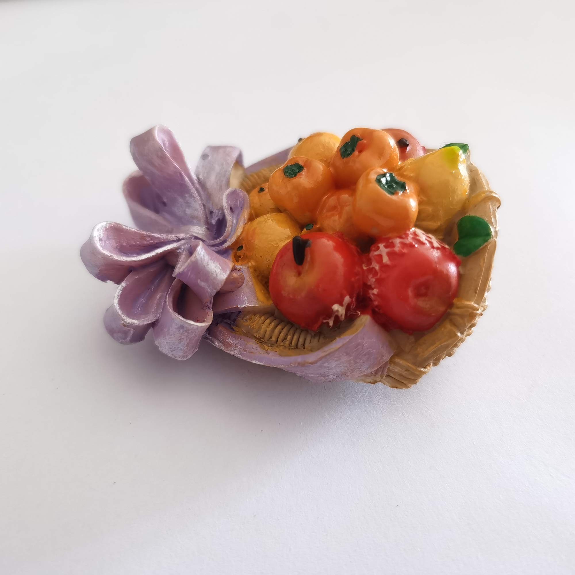 Calamita per frigorifero Genova Italia, decorazione magnetica per frigorifero, souvenir, resina artigianale