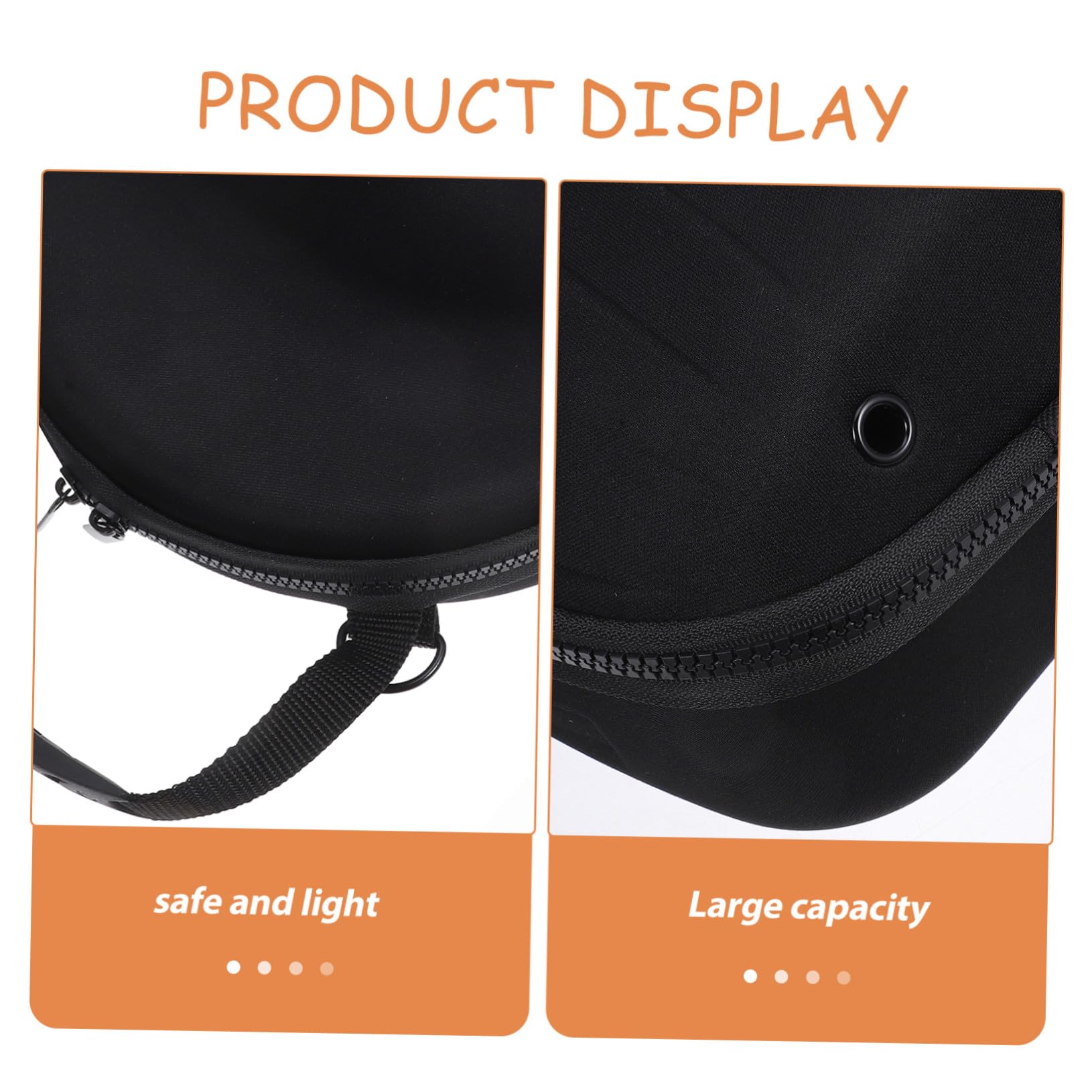 Gatuida Bolsa de Viaje para Gorras Estuche de Eva Caja para Guardar Gorras para Viajes