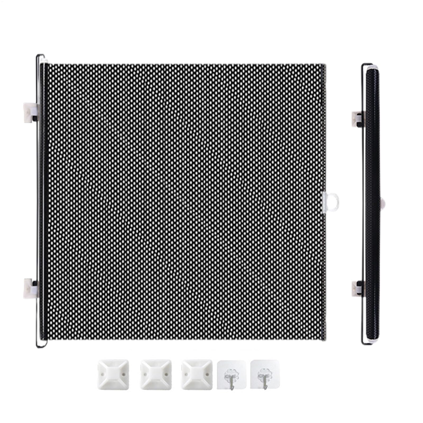 Retractable Fences for Dogs | Folding Barriers for Pets – Portable Multifunctional Cats Animals Fences for Porch Garage Stairs Indoor Kitchen Hall