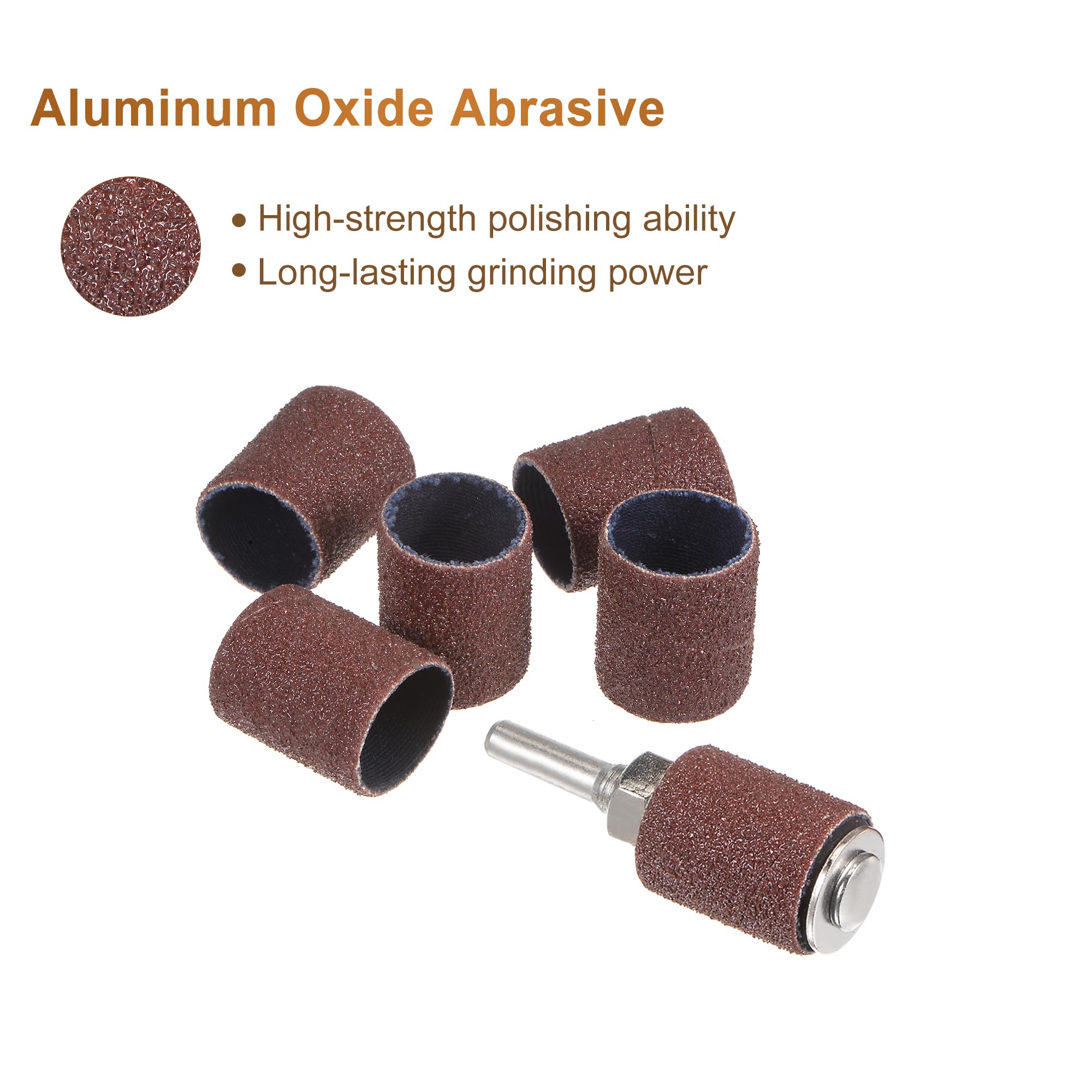 Manchons Abrasifs Pour Tambours – Set Polyvalent Pour Ponçage Bois, Métal & Plastique