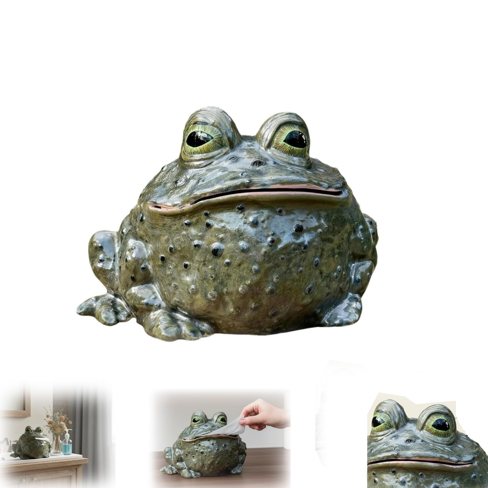 Amazon.com: Funny Frog Toilet Paper Holder Holder, Toad Funny
