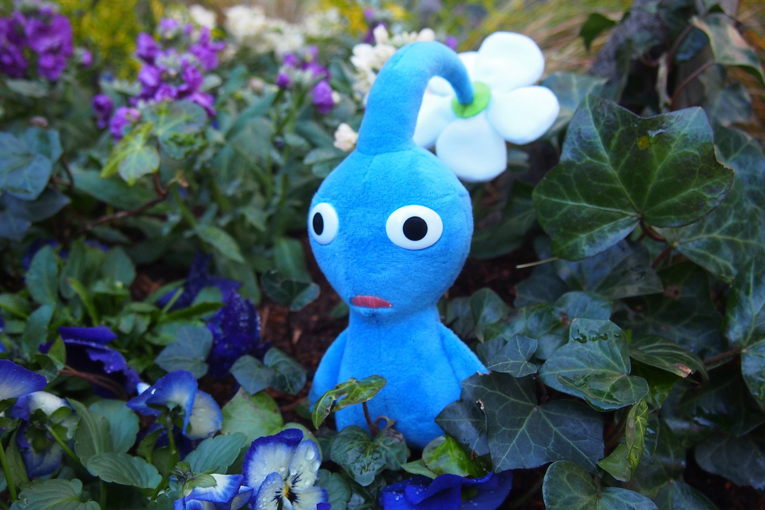 green pikmin plush