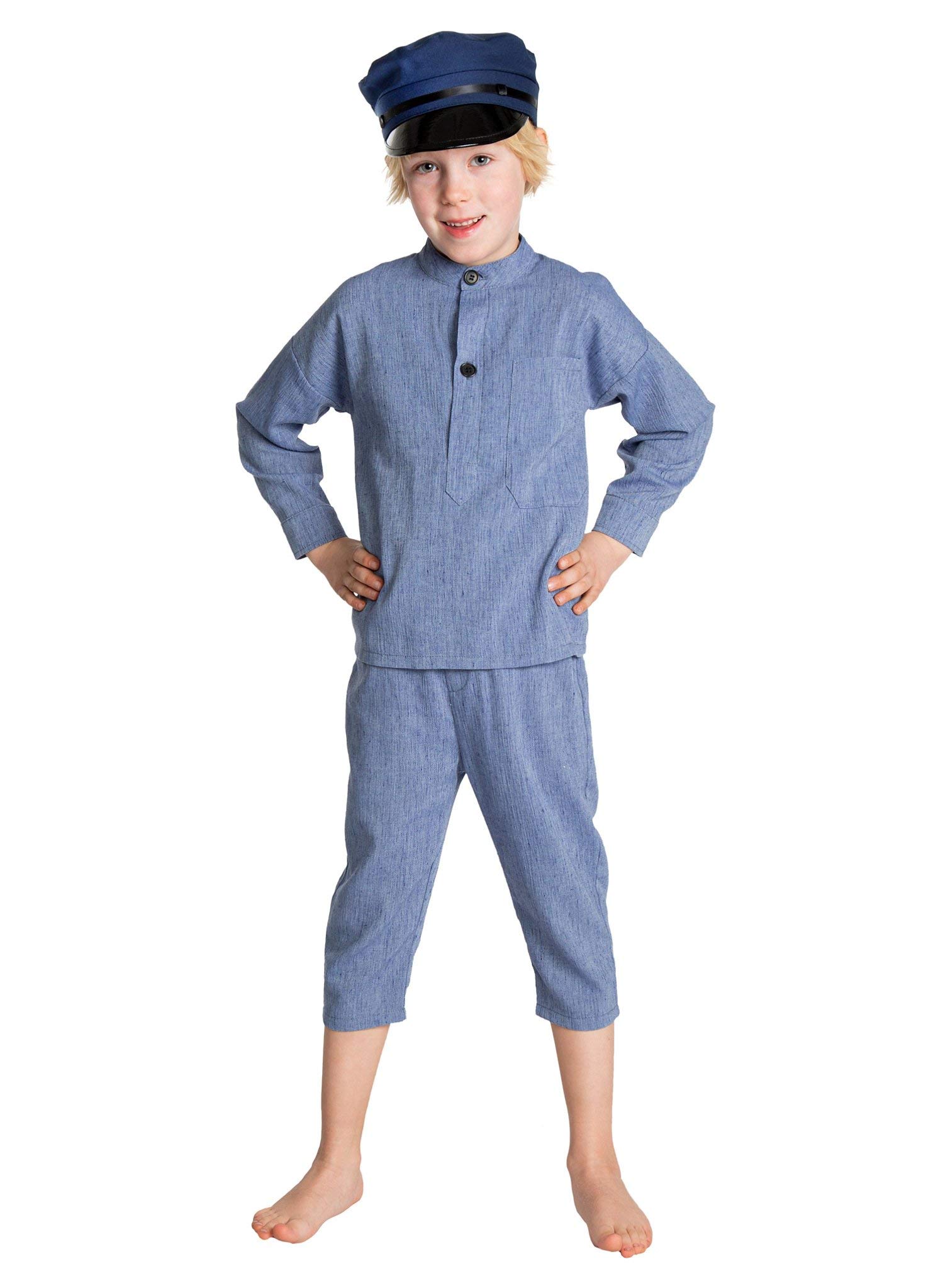 Maskworld Michel Aus Lönneberga Kinderkostüm – 3-teiliges Set Mit Hemd, Hose & Mütze Für Fasching & Mottopartys