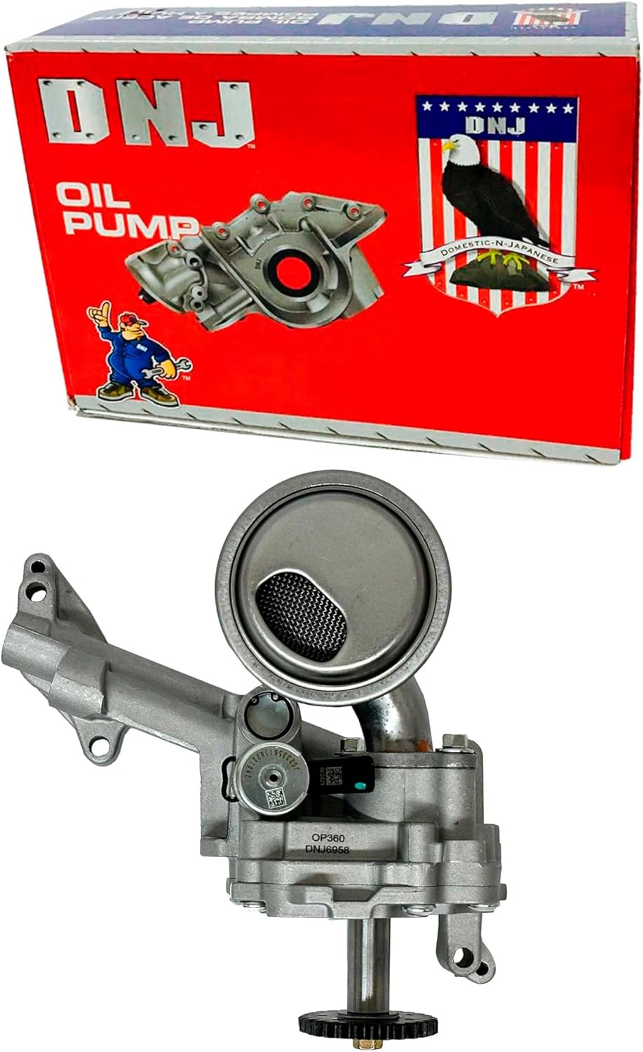 DNJ OP360 Oil Pump Housing for 2016-2022 Buick, Chevrolet, GMC Cruze, Encore, Equinox 1.4L-1.5L L4 16V DOHC 1399cc