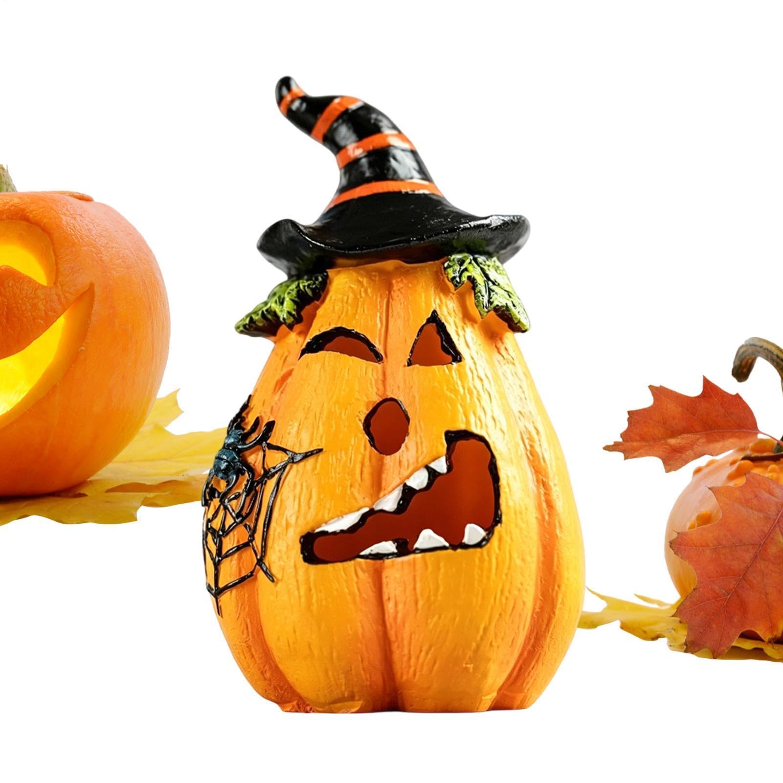 Centres de Table Halloween en Résine pour Décoration d'Automne
