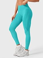 Vista 156 de HIGORUN - Leggings sin costuras para mujer, moldeadores, con diseño gráfico de sonrisas, de cintura alta, para el gimnasio, yoga o hacer ejercicio