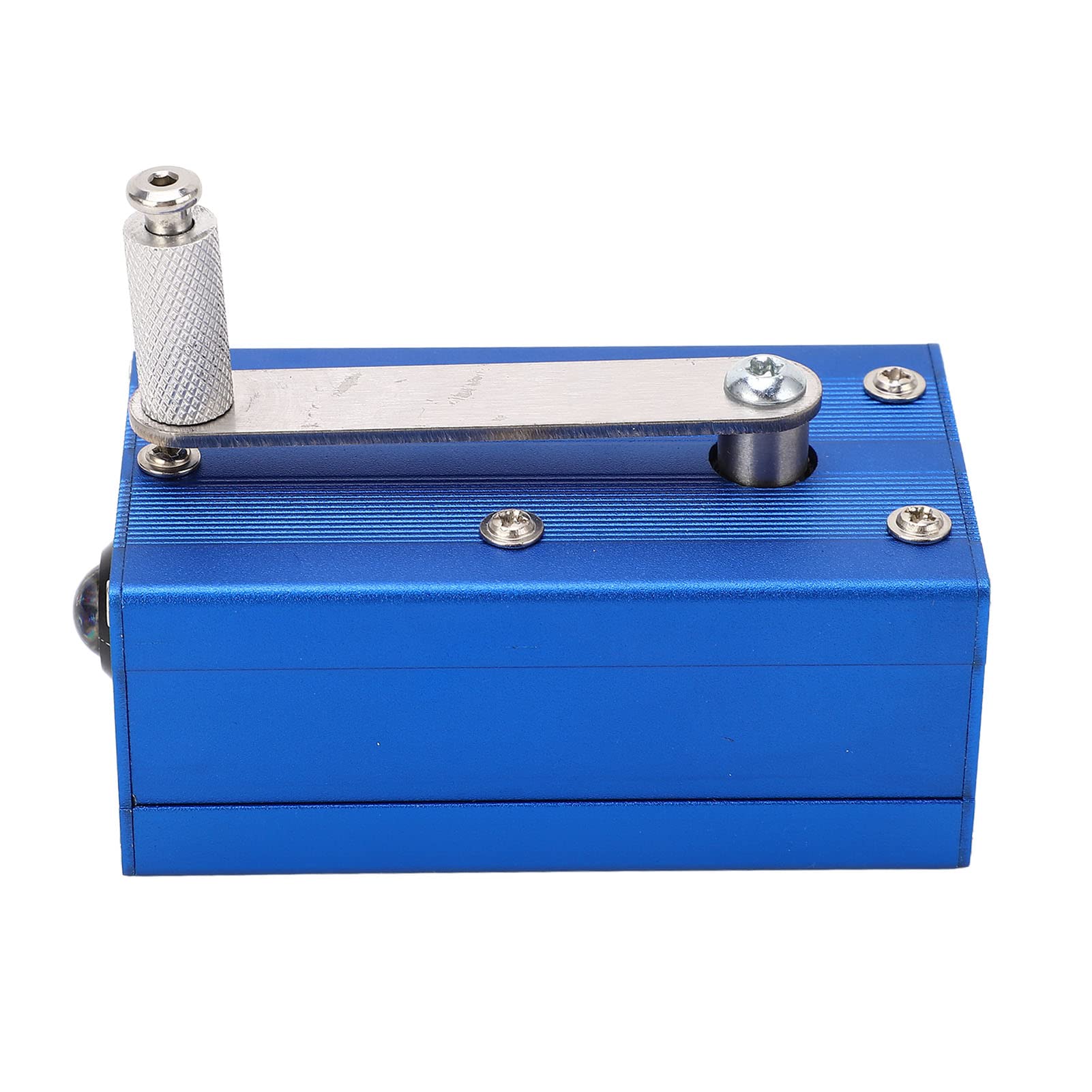 Generador de Mano Manivela Cargador de Teléfono de Alta Potencia con Luz COB Material de Aleación de Aluminio Fuente Recargable Portátil para Energía de Emergencia