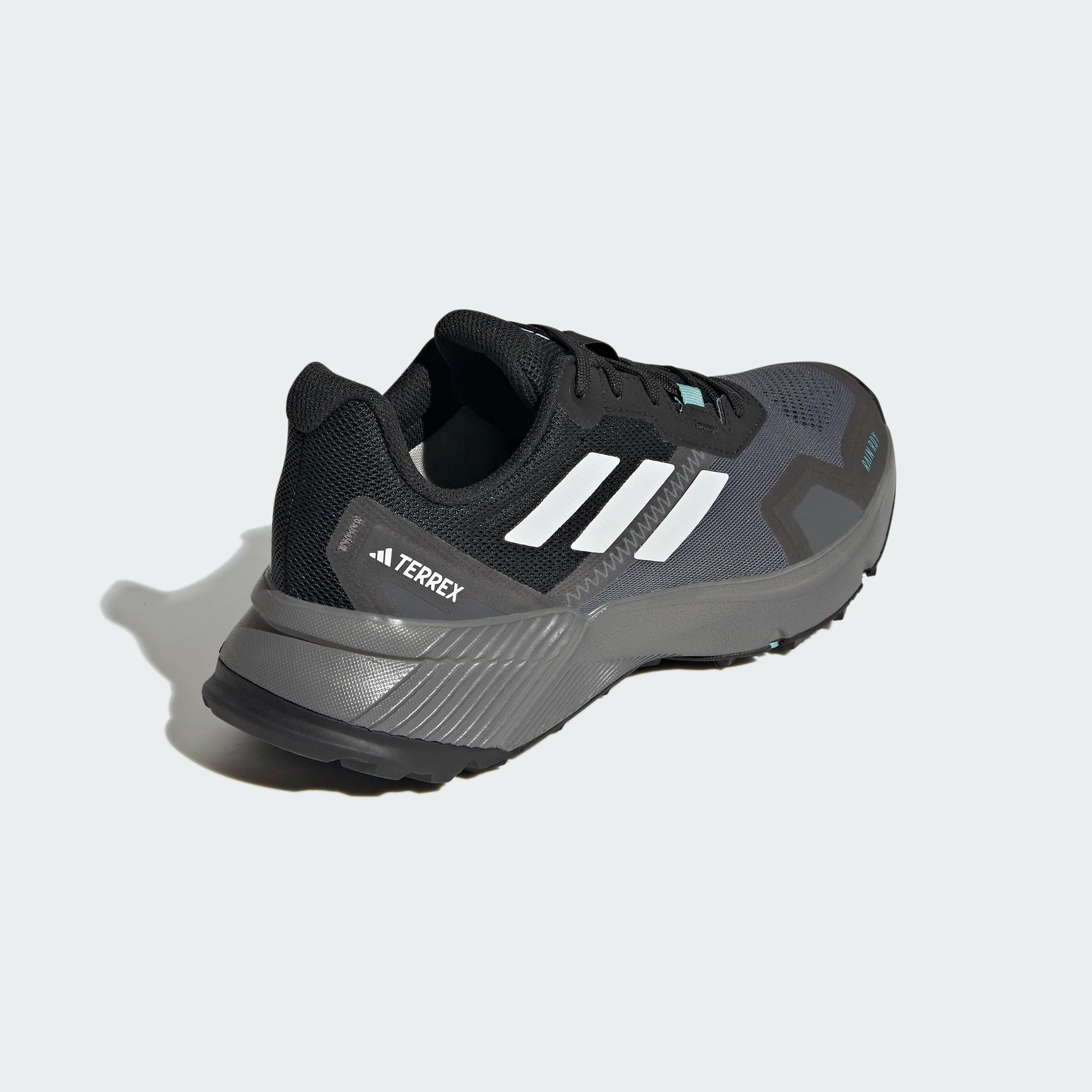 adidas Mujeres Terrex Soulstride Rainready Zapatillas para Correr Zapatilla Trail Cblack/Crywht/Grefou - Negro