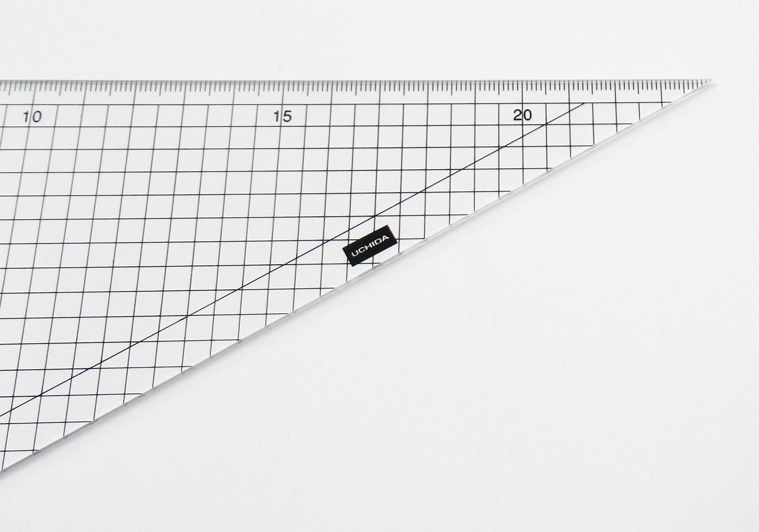 Uchida squares triangle 24cm x 2mm 7-470-0003 (japan import) by Uchida drawing instrument