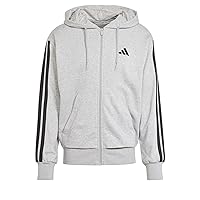 adidas Homme Essential Three Stripes French Terry Fullzip Hoodie