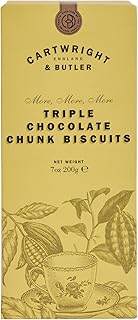 Triple Chocolate Chunk Biscuits, 200 GR