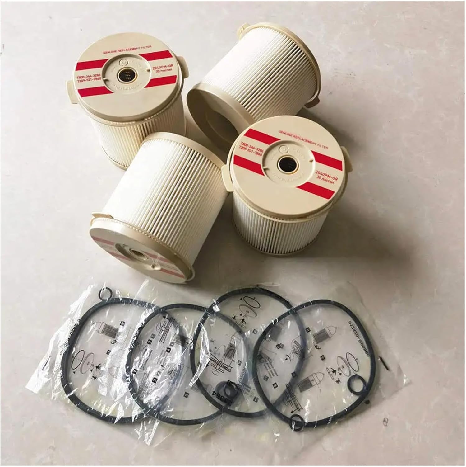 4個入り燃料フィルター 2040PM 2040TM 燃料水分離フィルター