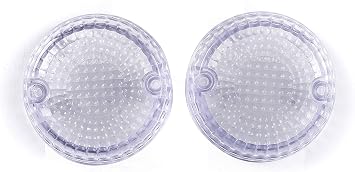 Fit for Kawasaki VN800 Vulcan 800 Drifter; Vulcan 800 Classic; VN800; 23048-1066;23048-1065; Flasher Light Idicator Turn Signal Lamp Lens Clear