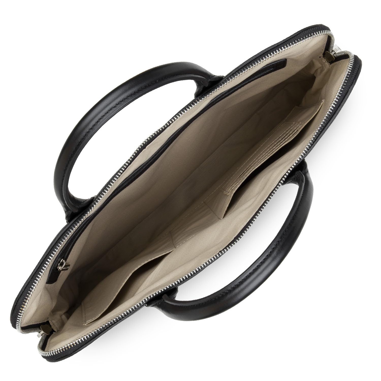 LANCASTER | Milano Gentlemen - Porte documents Cuir de Vachette Grainé Noir