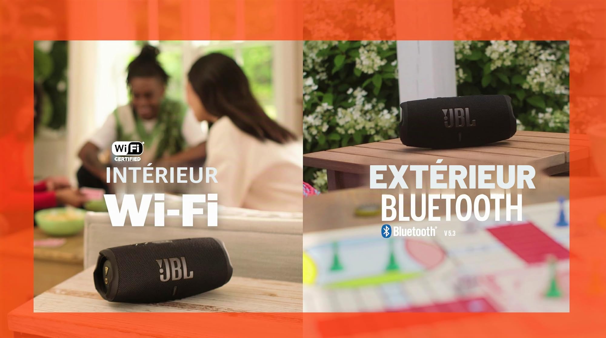 JBL Charge 5 Haut-Parleur sans Fil Portable Wi-FI
